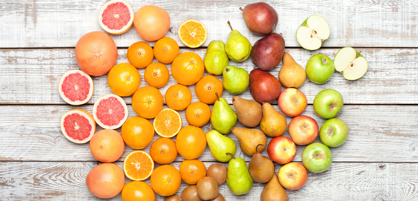 produce on table